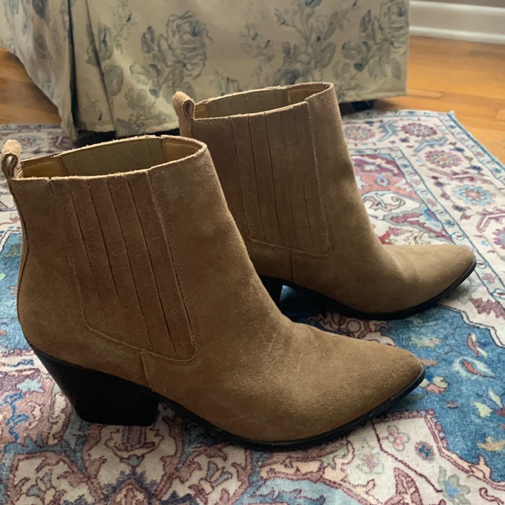 Nine West Leather ankle boots Size 10